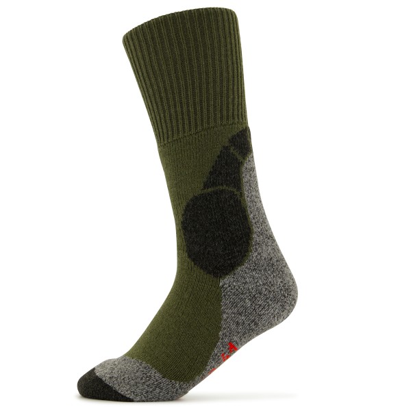 Falke - TKX Expedition - Wandersocken Gr 44-45 oliv von Falke