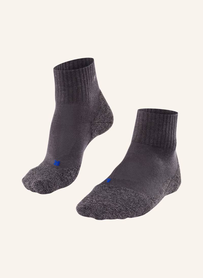 Falke Trekking-Socken tk2 Short Cool grau von Falke