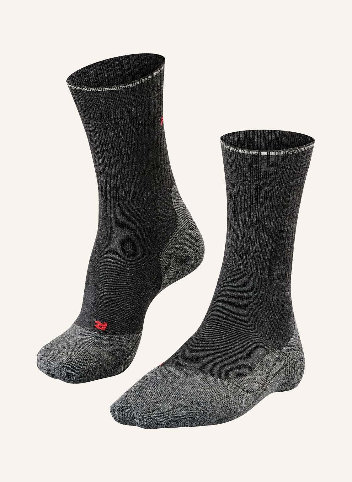 Falke Trekking-Socken tk2 Wool Silk grau von Falke