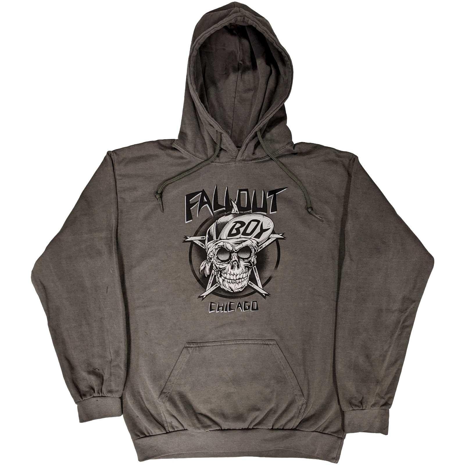 Suicidal Kapuzenpullover Damen Grau L von Fall Out Boy