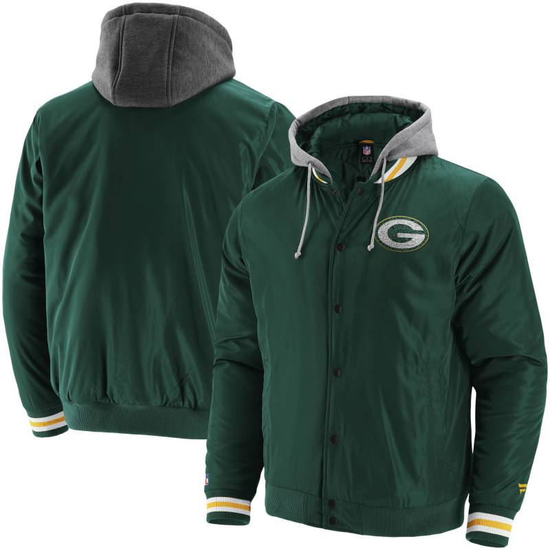 Fanatics Collegejacke »GREEN BAY PACKERS SATEEN JACKET V2« von Fanatics