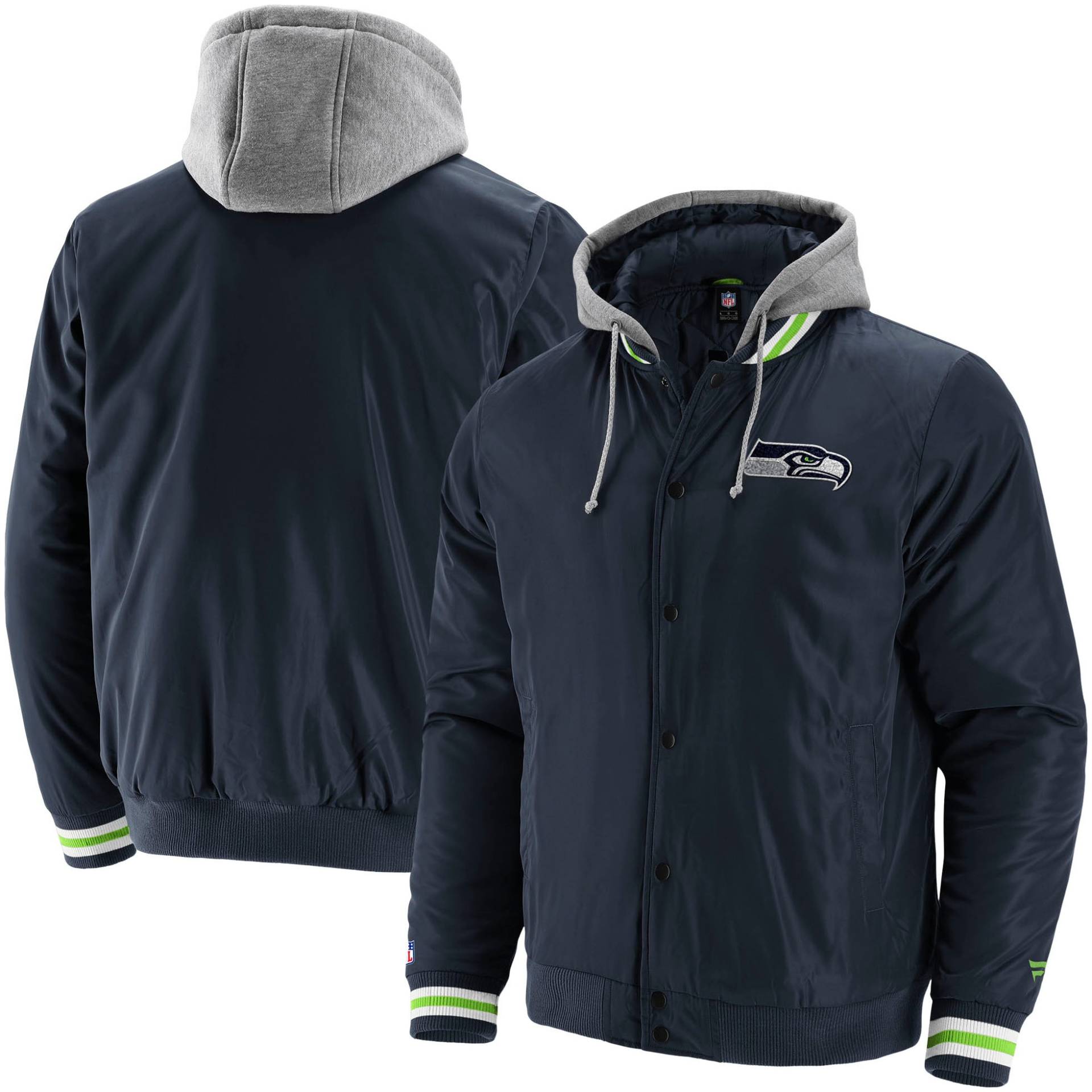 Fanatics Collegejacke »SEATTLE SEAHAWKS SATEEN JACKET V2 NFL« von Fanatics