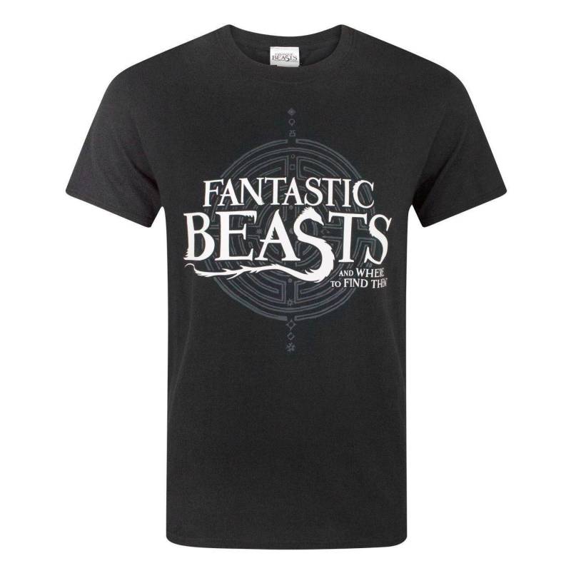 T-shirt Herren Schwarz L von Fantastic Beasts And Where To Find Them
