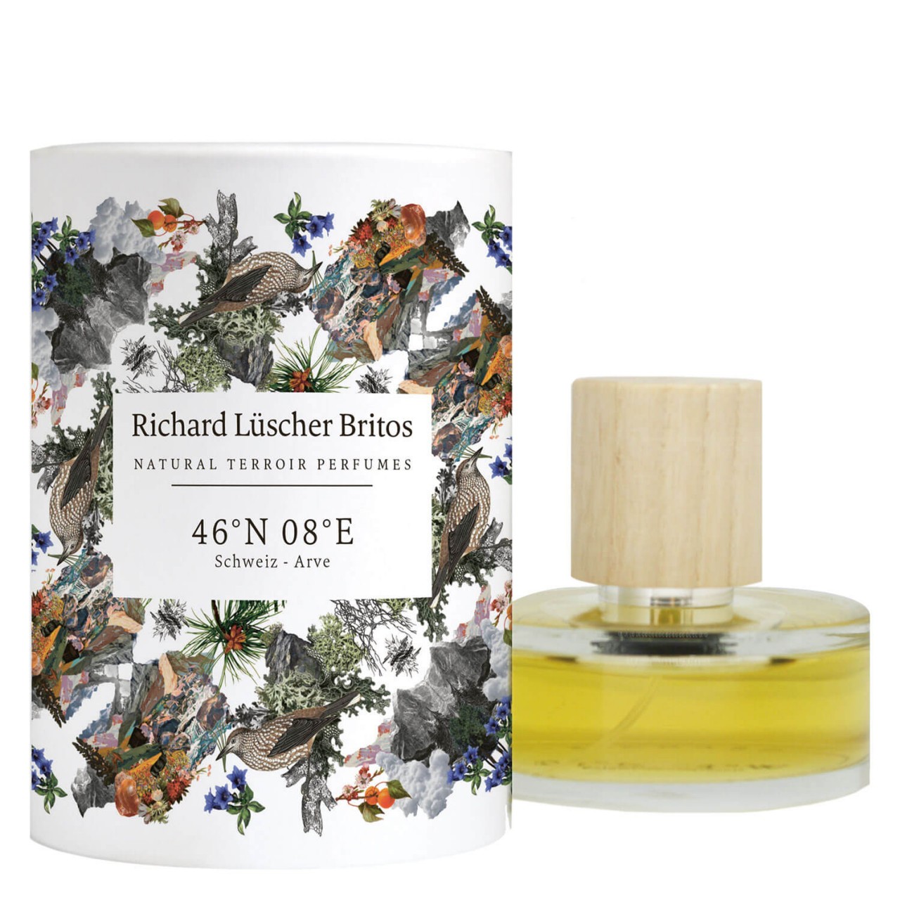 Farfalla Fragrance - 46°N 08°E Schweiz Arve Natural Terroir Parfum von Farfalla