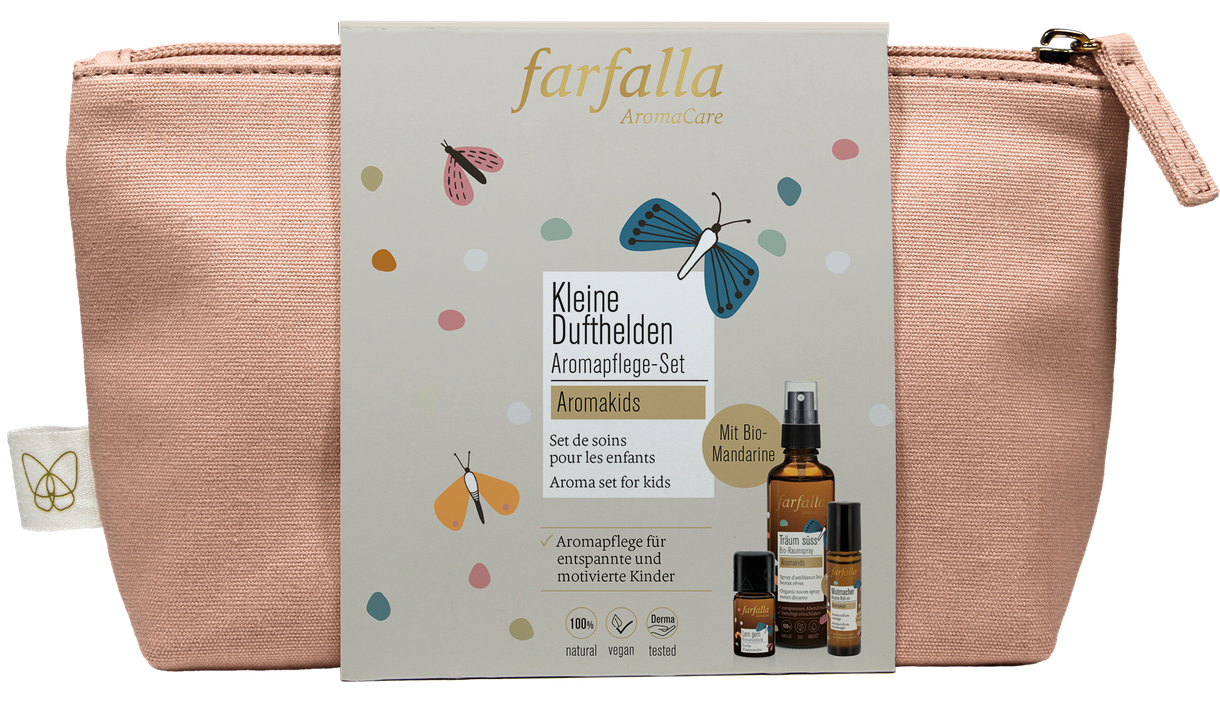 Aromakids - Kleine dufthelden aromapflege-set Aromakids - Kleine dufthelden aromapflege-set von Farfalla