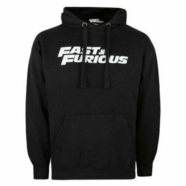 Kapuzenpullover Herren Schwarz XL von Fast & Furious