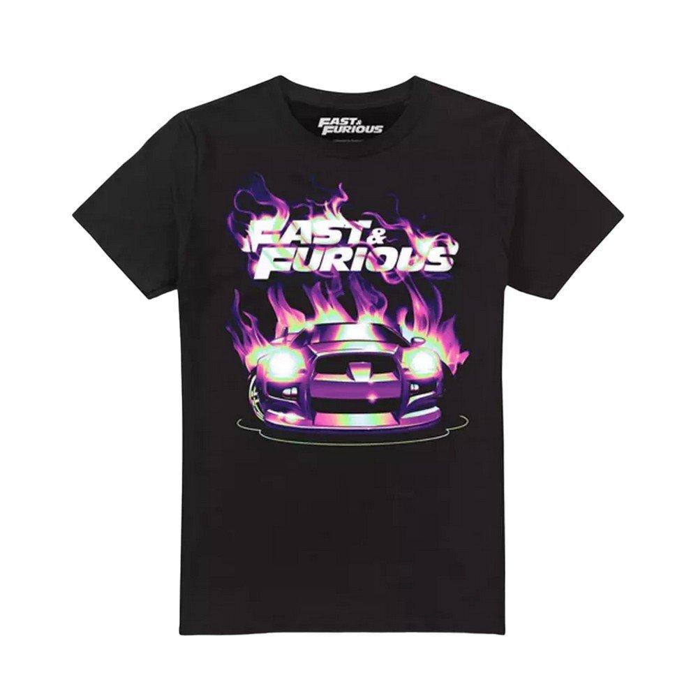 Tshirt Herren Schwarz L von Fast & Furious