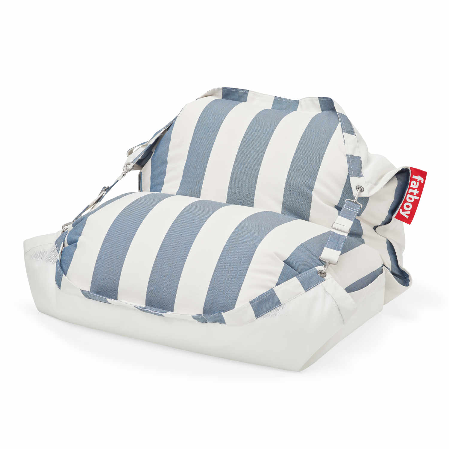 Floatzac Schwimm-Sitzsack, Farbe stripe ocean blue von Fatboy
