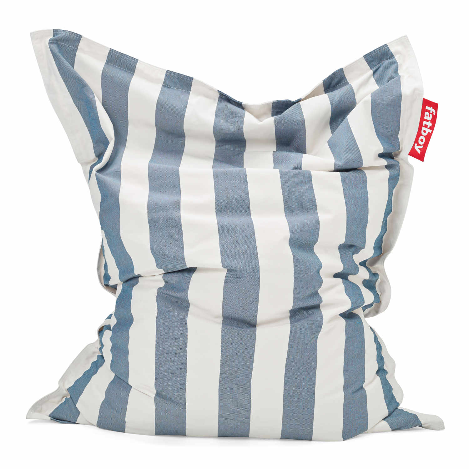 Original Outdoor Sitzsack, Farbe stripe ocean blue von Fatboy