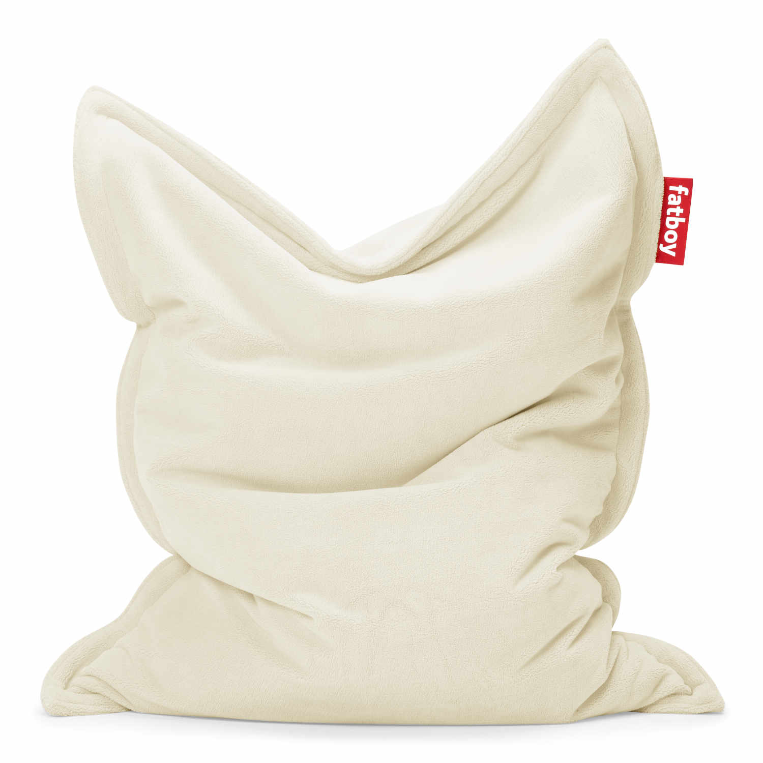 Original Slim Teddy Sitzsack, Farbe off-white von Fatboy