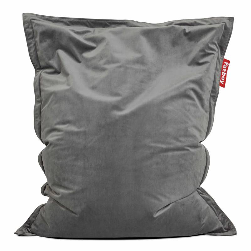Original Slim Velvet Sitzsack, Farbe taupe von Fatboy