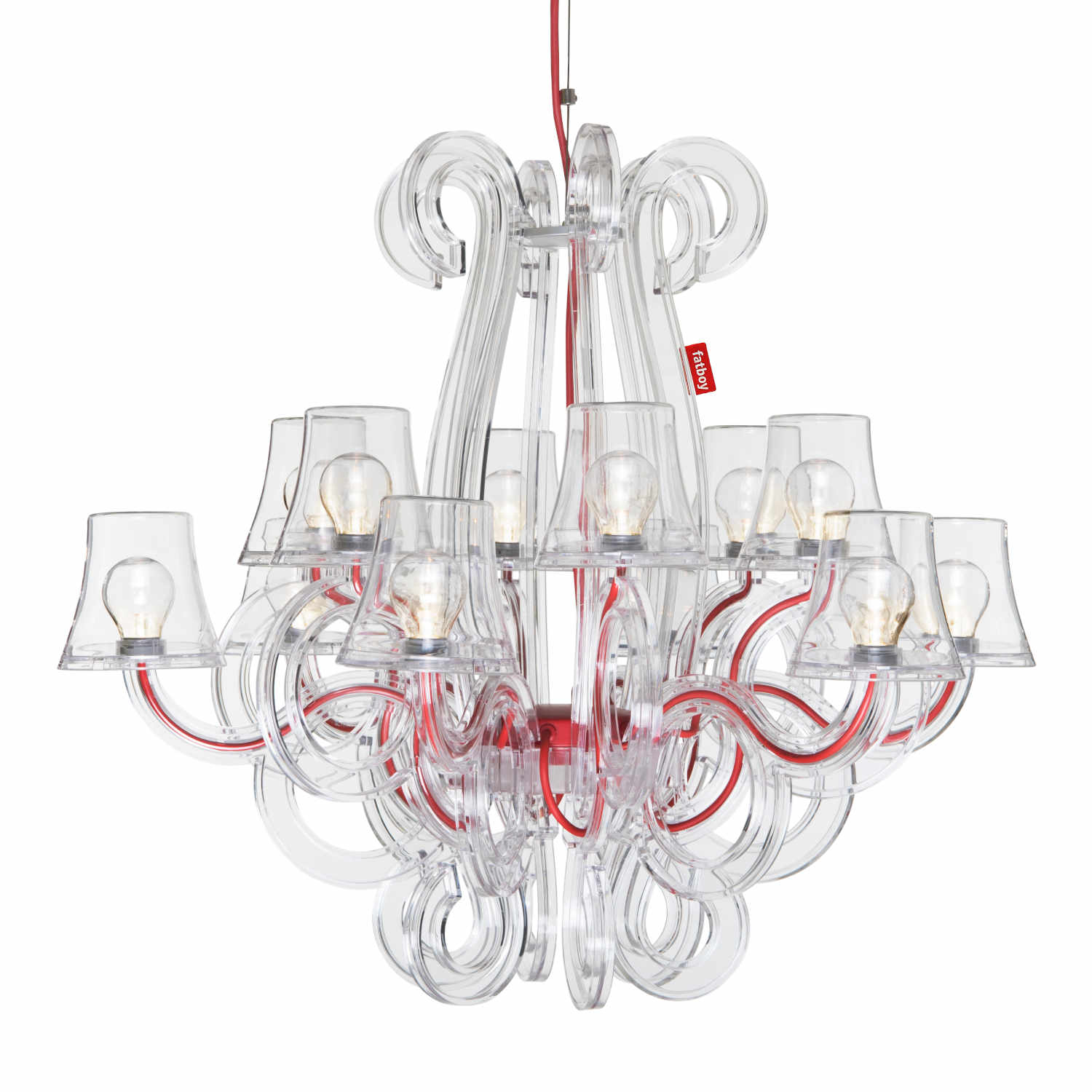 RockCoco 12.0 LED Kronleuchter Transparent RockCoco 12.0 LED Kronleuchter Transparent von Fatboy