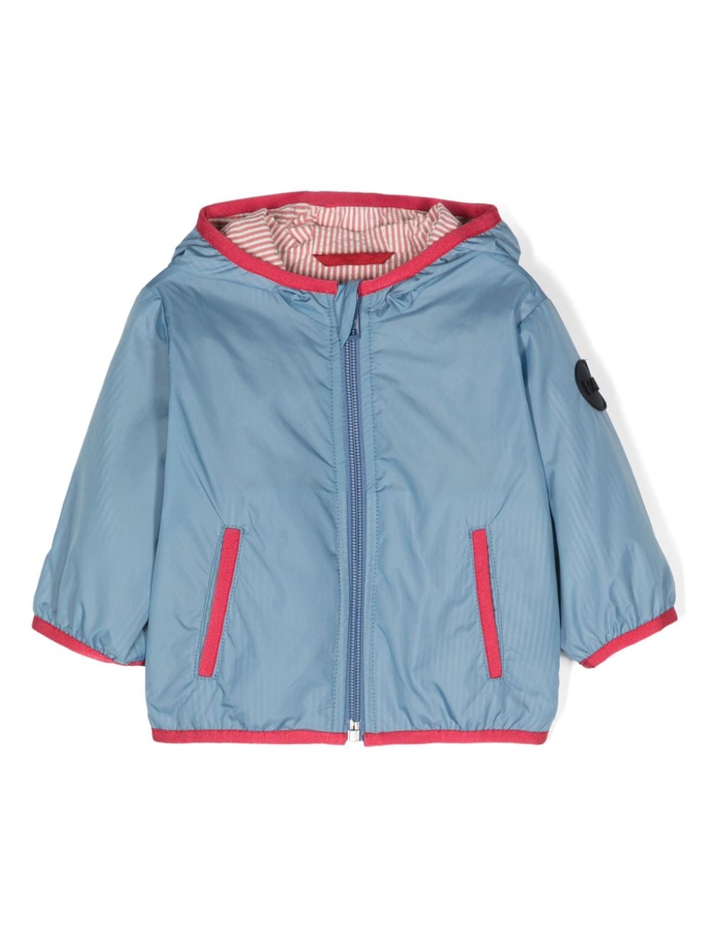 Fay Kids hooded windbreaker jacket - Blue von Fay Kids