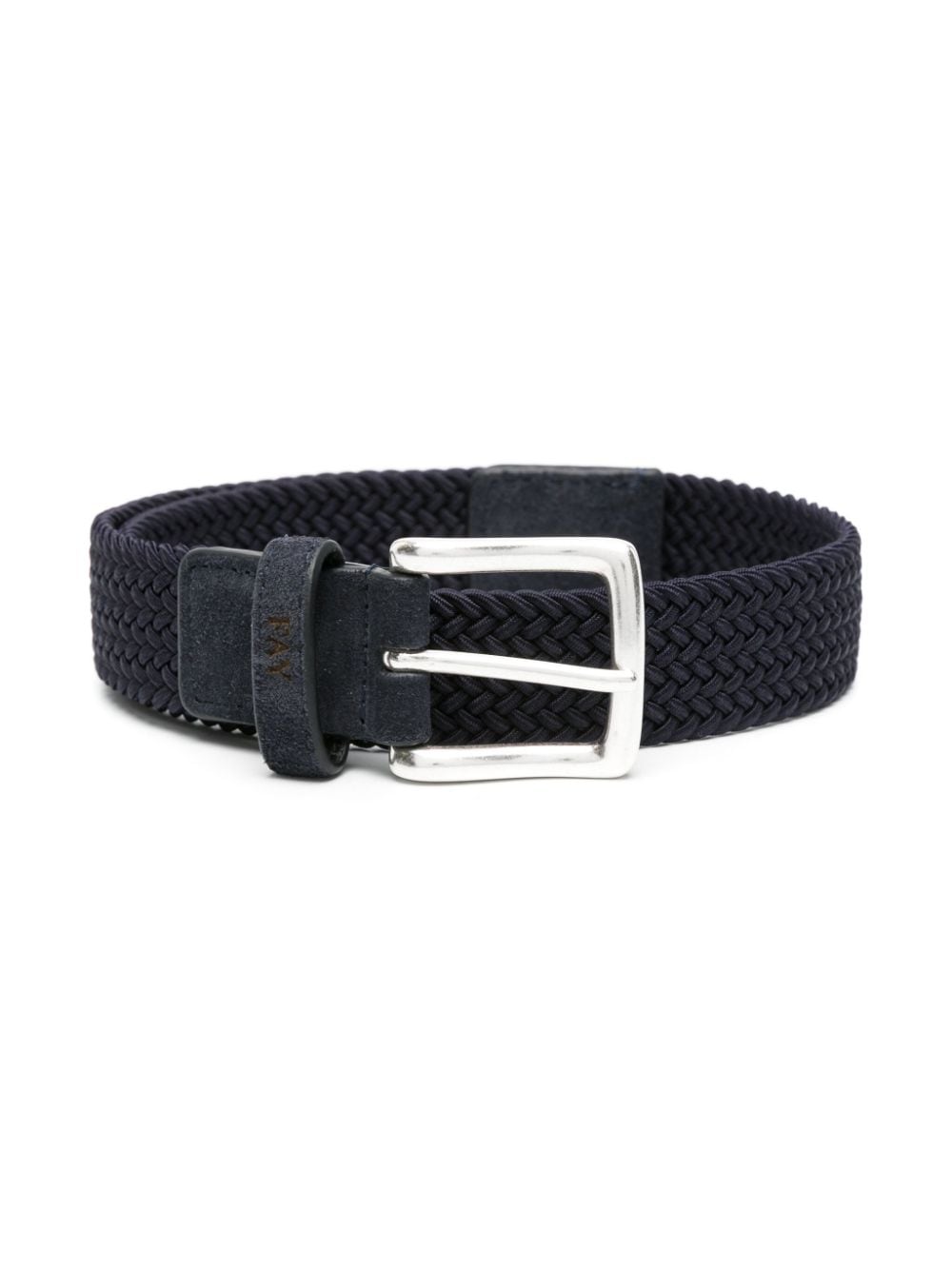 Fay Kids interwoven buckle-fastening belt - Blue von Fay Kids