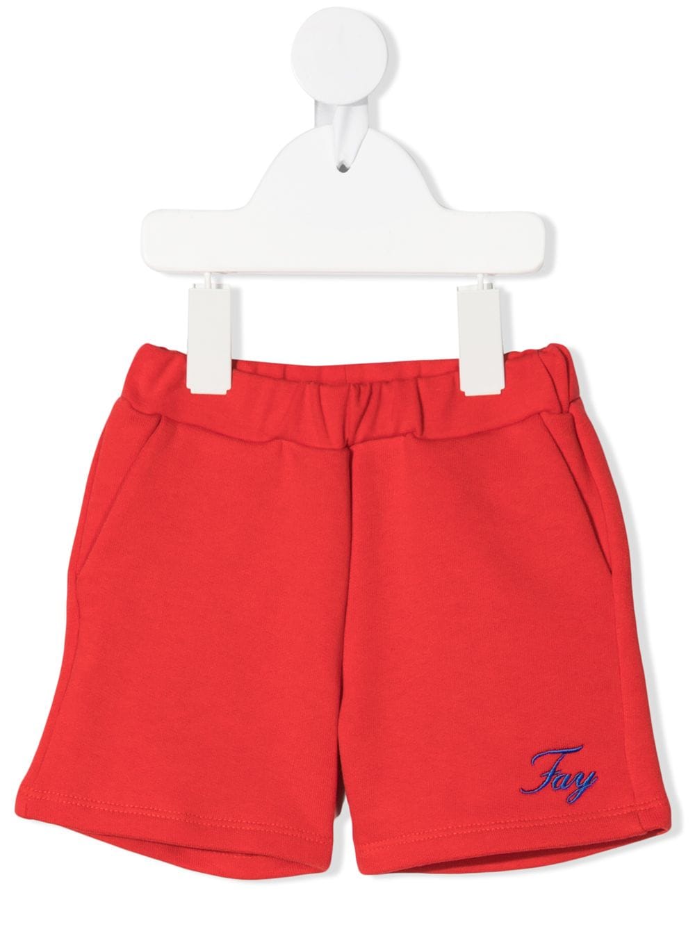 Fay Kids logo-print track shorts - Red von Fay Kids