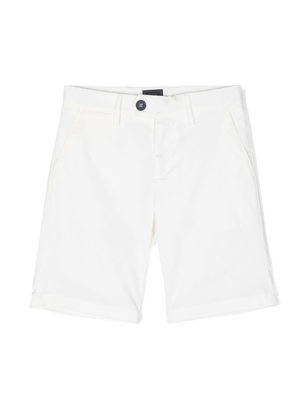 Fay Kids plain stretch-cotton shorts - White von Fay Kids