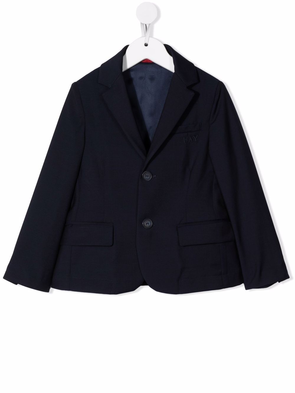 Fay Kids single-breasted wool blazer - Blue von Fay Kids