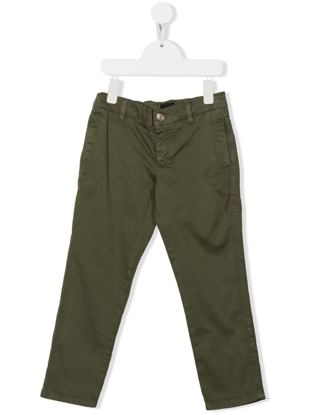 Fay Kids straight-leg trousers - Green von Fay Kids