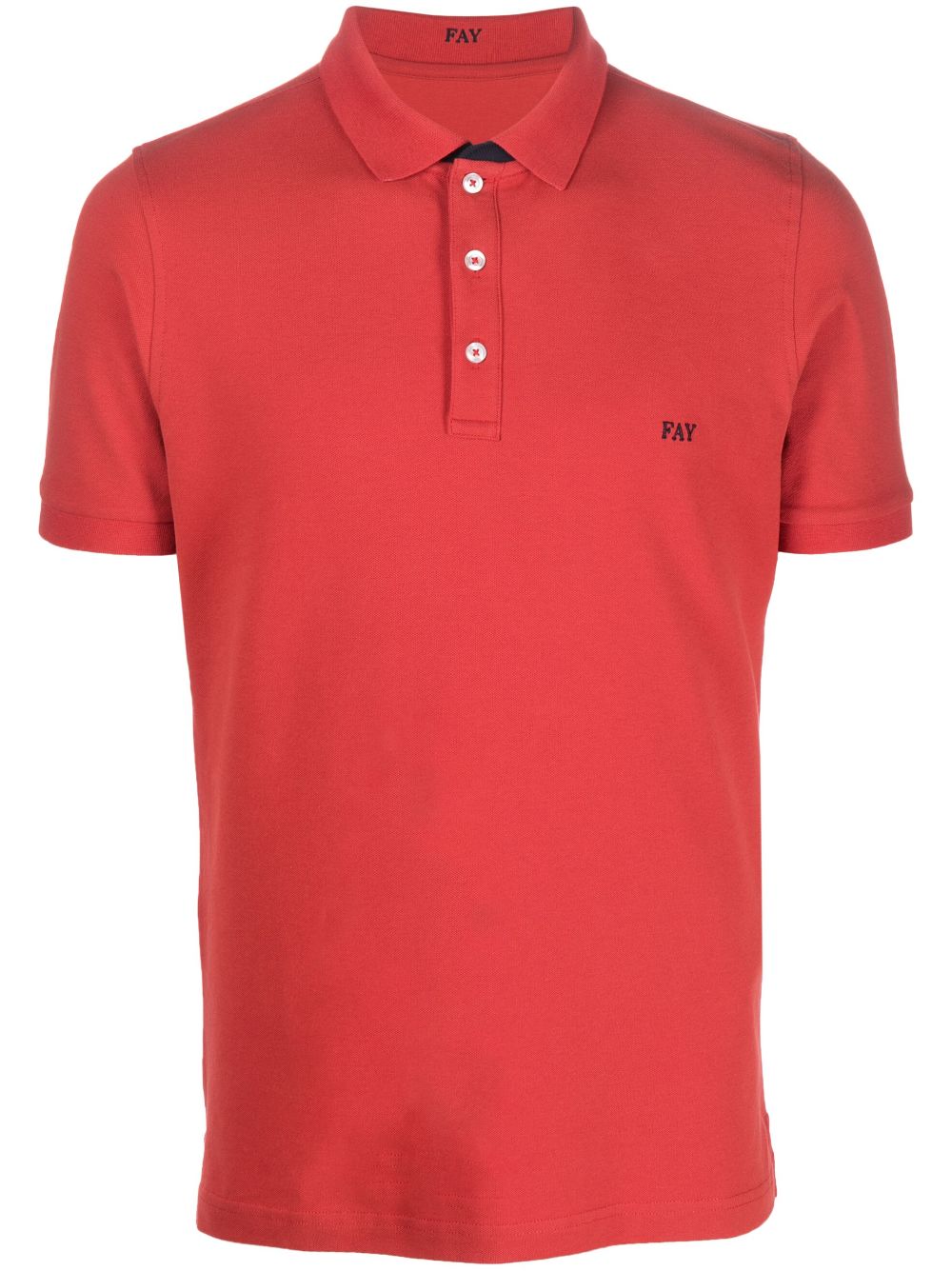 Fay embroidered-logo polo shirt von Fay