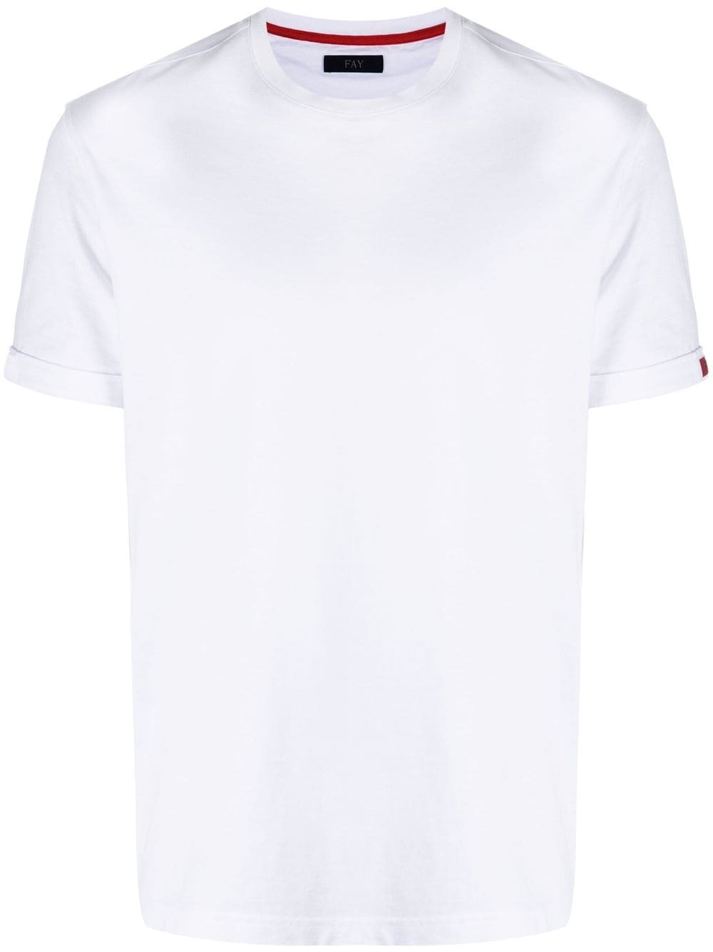 Fay logo-patch T-shirt - White von Fay