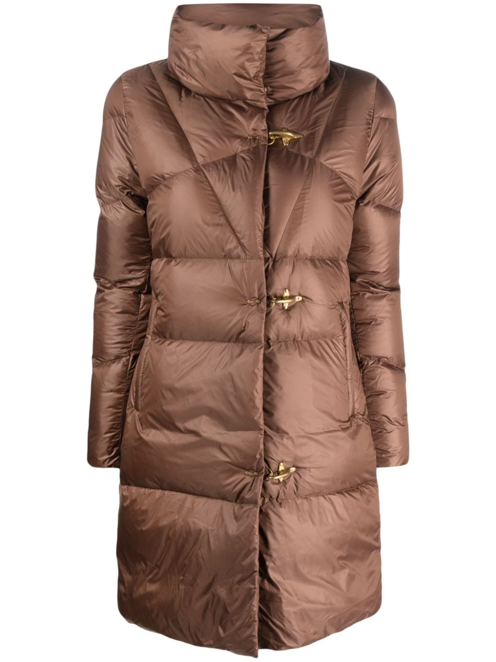 Fay water-repellent padded coat - Brown von Fay