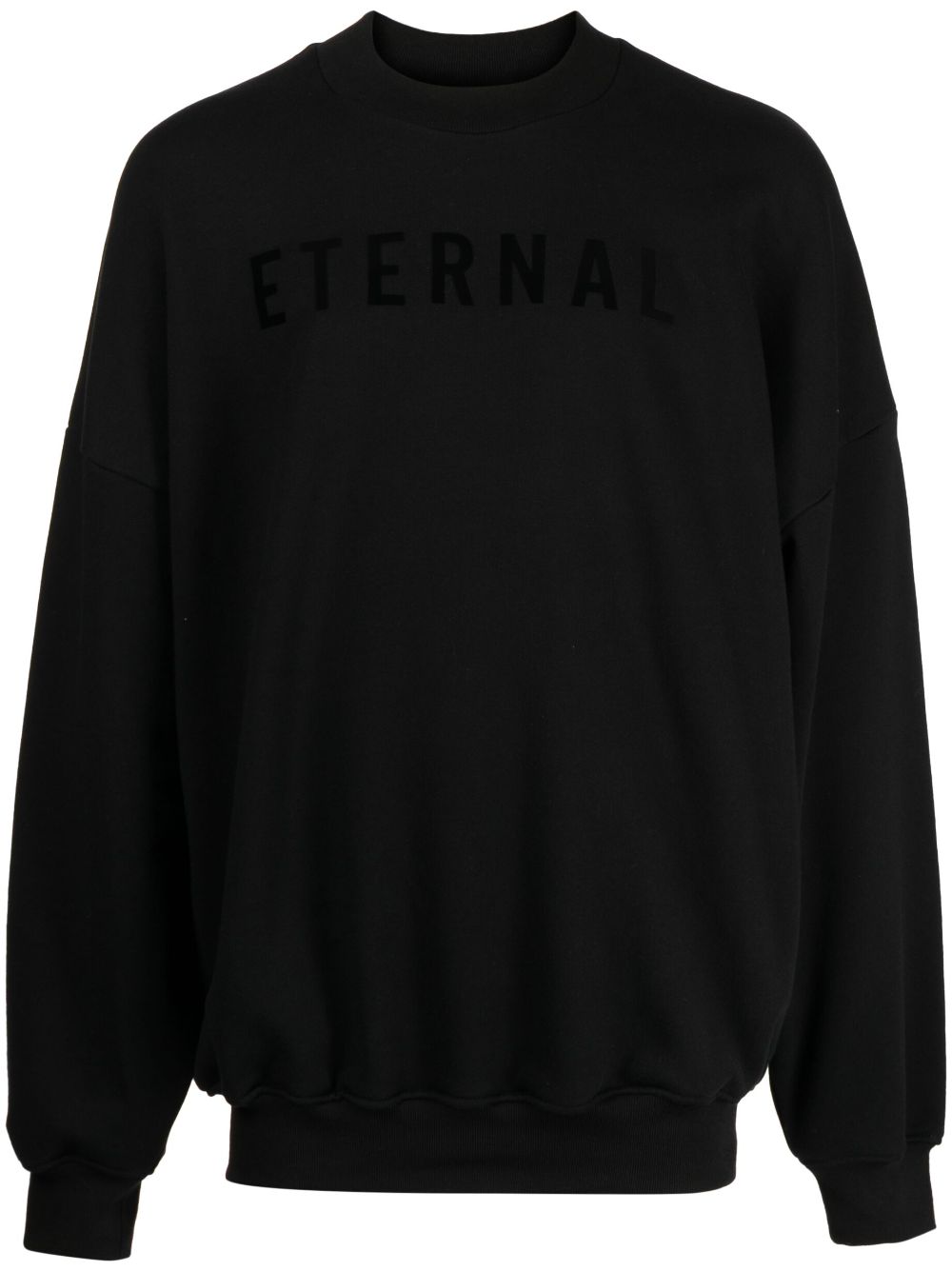 Fear Of God Eternal slogan-print sweatshirt - Black von Fear Of God