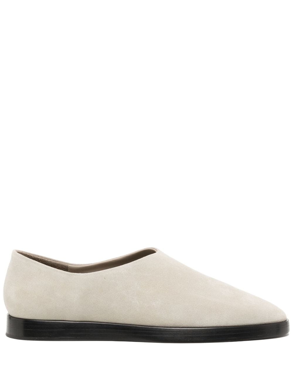 Fear Of God almond-toe calf-leather loafers - Grey von Fear Of God