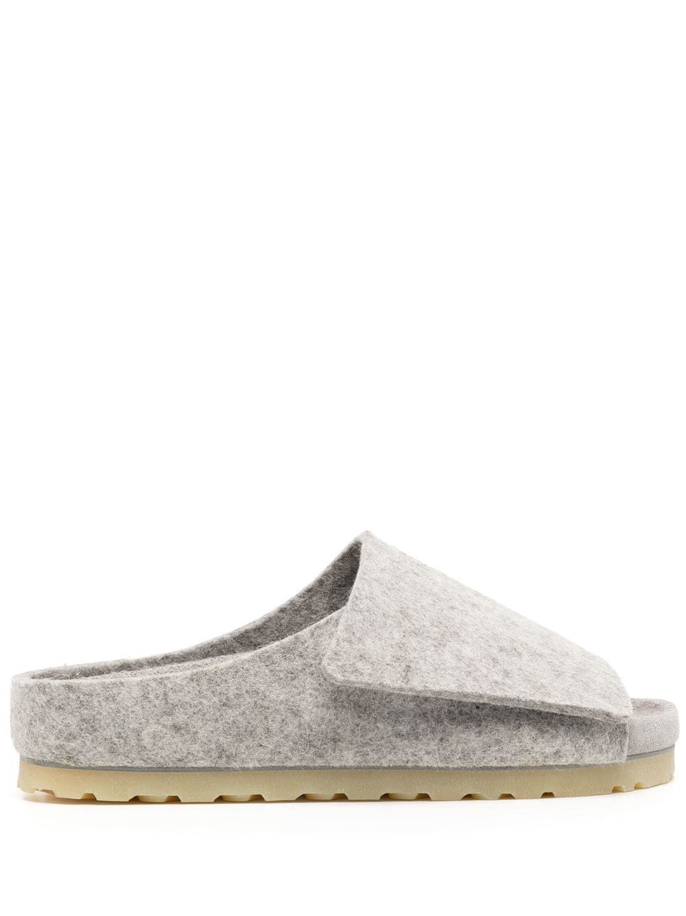 Fear Of God felted wool slip-on sandals - Grey von Fear Of God