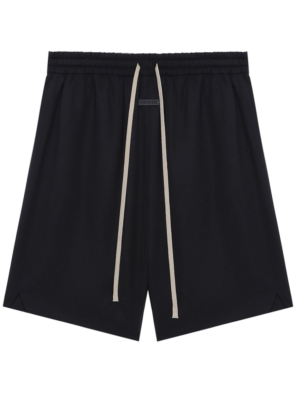 Fear Of God logo-appliqué track shorts - Black von Fear Of God