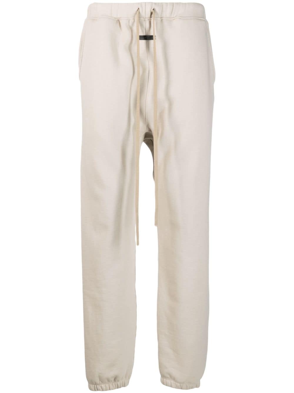 Fear Of God logo-patch cotton track pants - Neutrals von Fear Of God