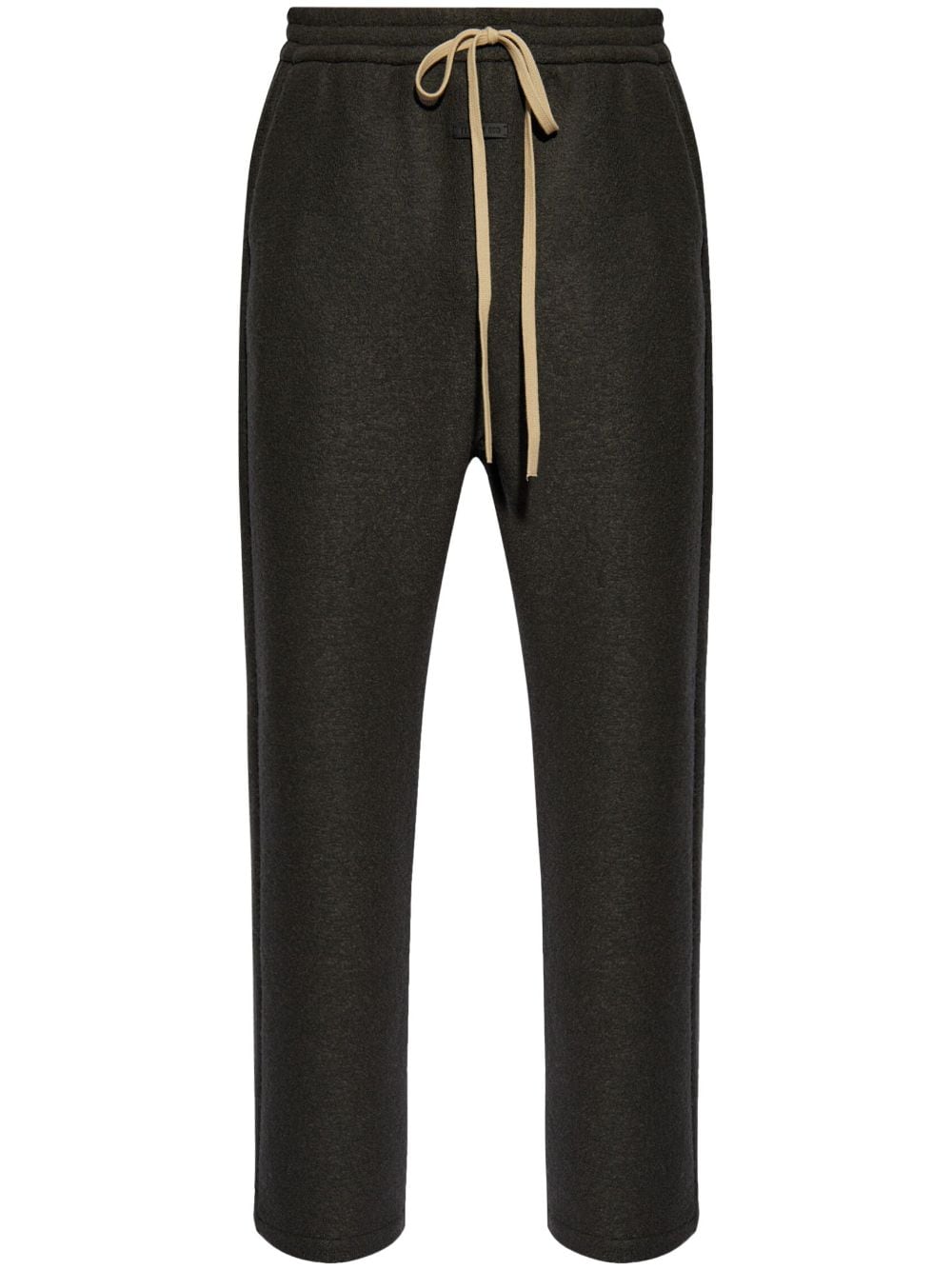 Fear Of God logo-patch wool trousers - Brown von Fear Of God
