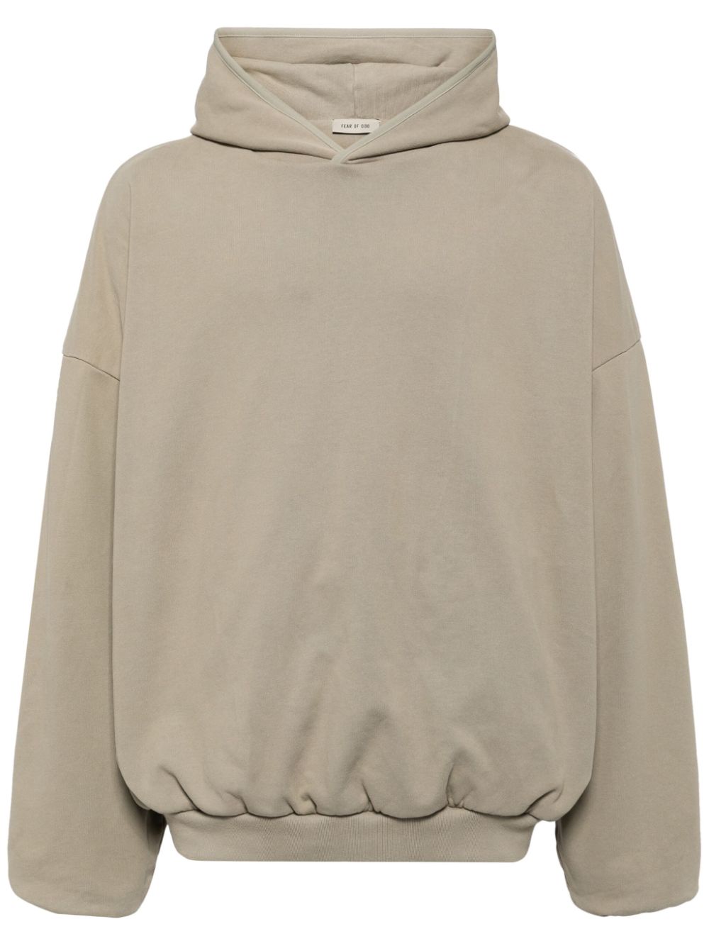 Fear Of God long-sleeve cotton hoodie - Grey von Fear Of God