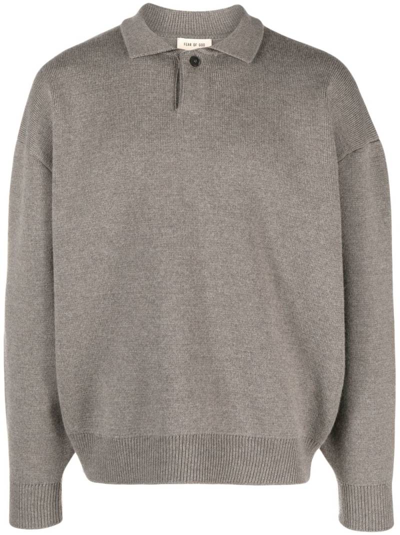 Fear Of God long-sleeve virgin wool jumper - Brown von Fear Of God