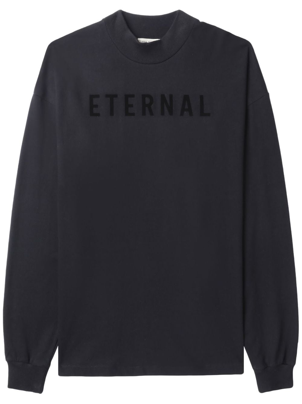 Fear Of God long-sleeved cotton sweatshirt - Black von Fear Of God