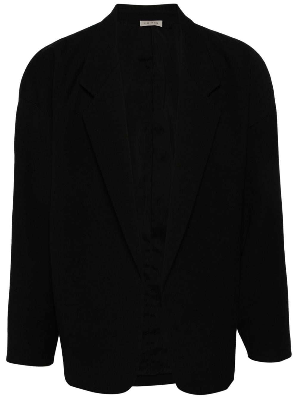 Fear Of God open-front blazer - Black von Fear Of God