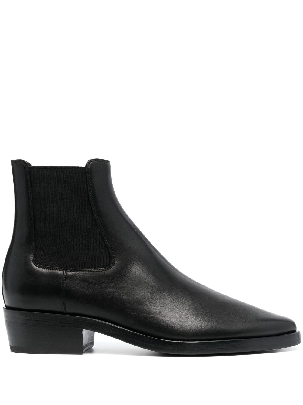 Fear Of God pointed-toe leather ankle boots - Black von Fear Of God