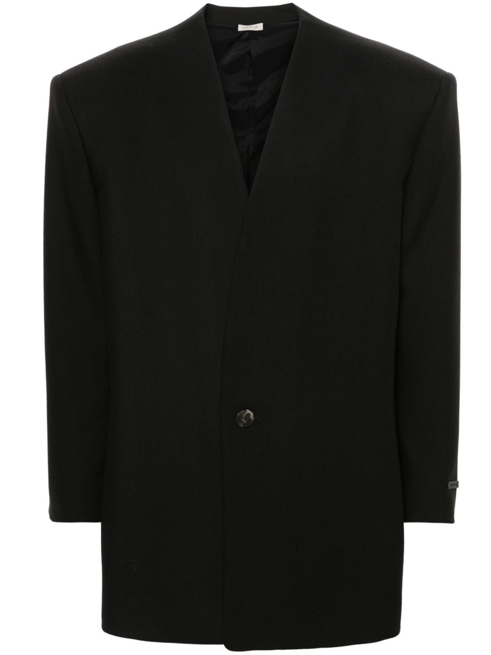 Fear Of God wool gabardine blazer - Black von Fear Of God