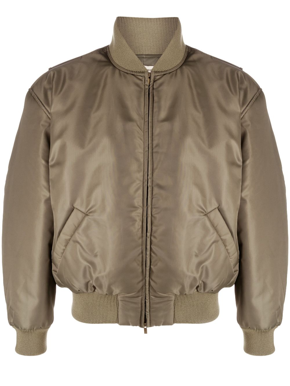 Fear Of God zip-up wool-blend bomber jacket - Green von Fear Of God