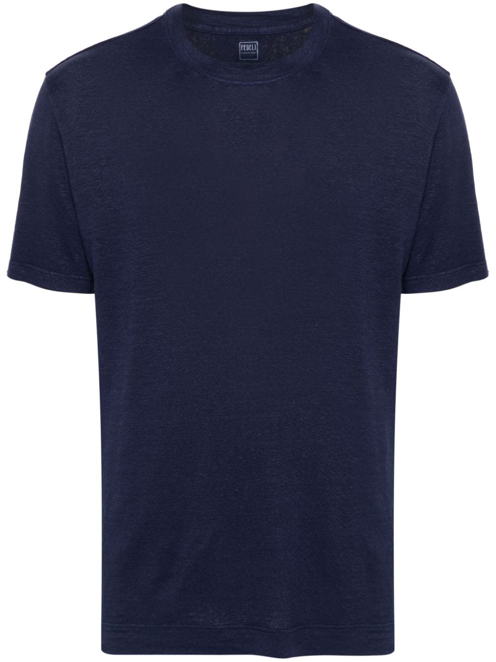 Fedeli Extreme slub T-shirt - Blue von Fedeli