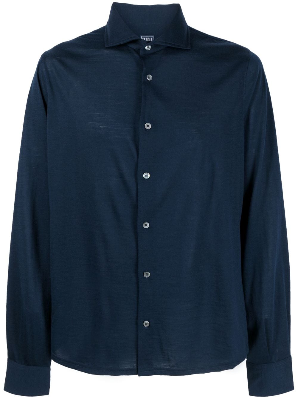 Fedeli Iconic Jason button-up shirt - Blue von Fedeli