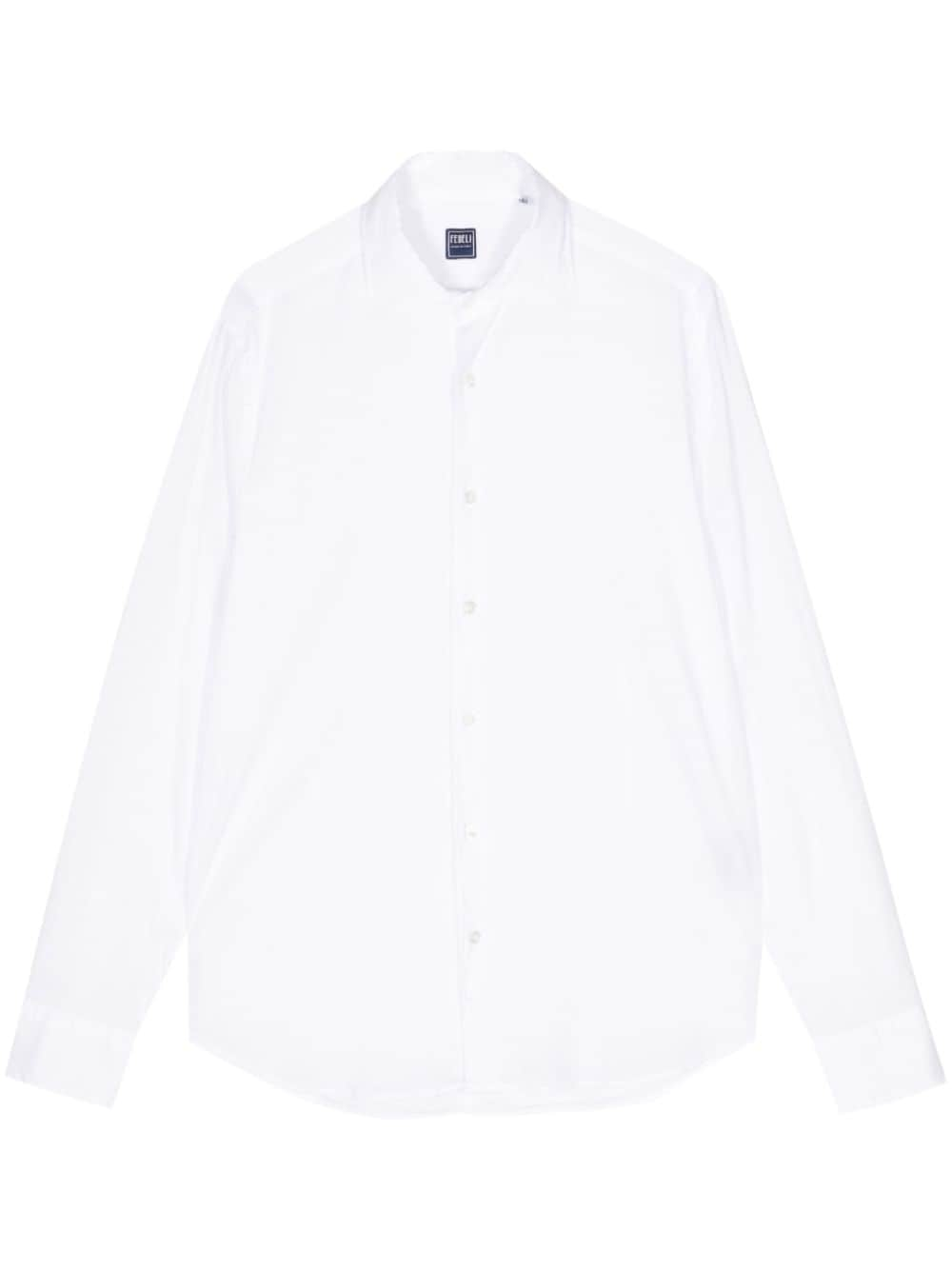 Fedeli Sean voile shirt - White von Fedeli