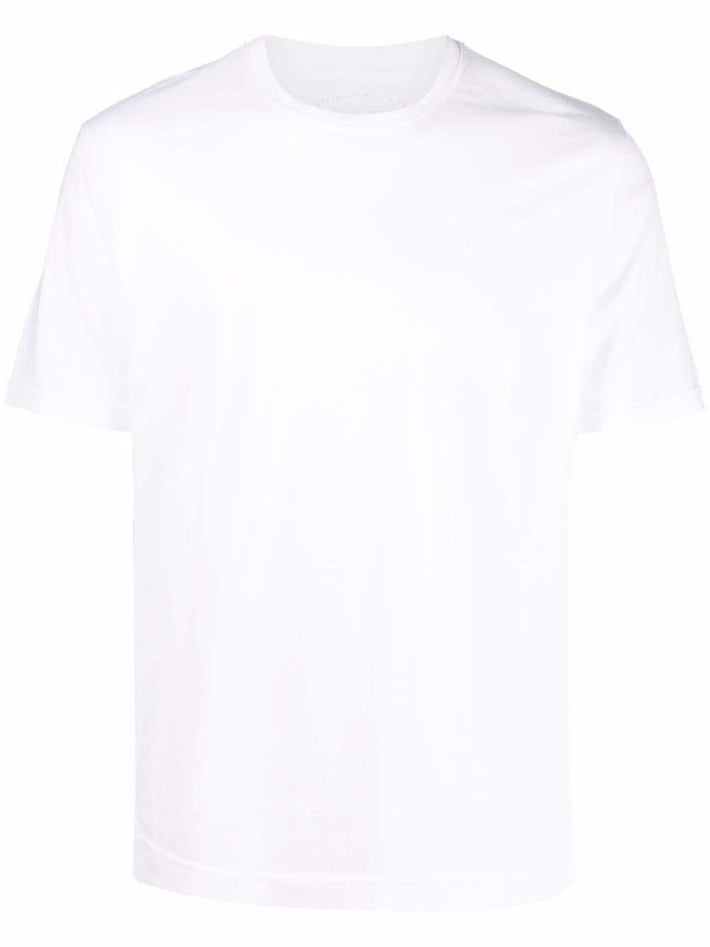 Fedeli basic round neck T-shirt - White von Fedeli