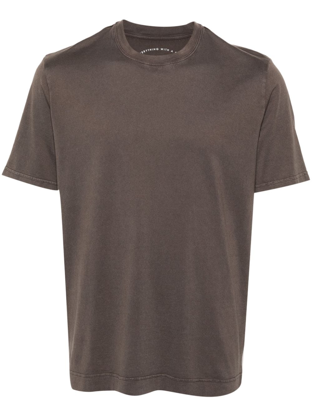 Fedeli cotton jersey T-shirt - Brown von Fedeli