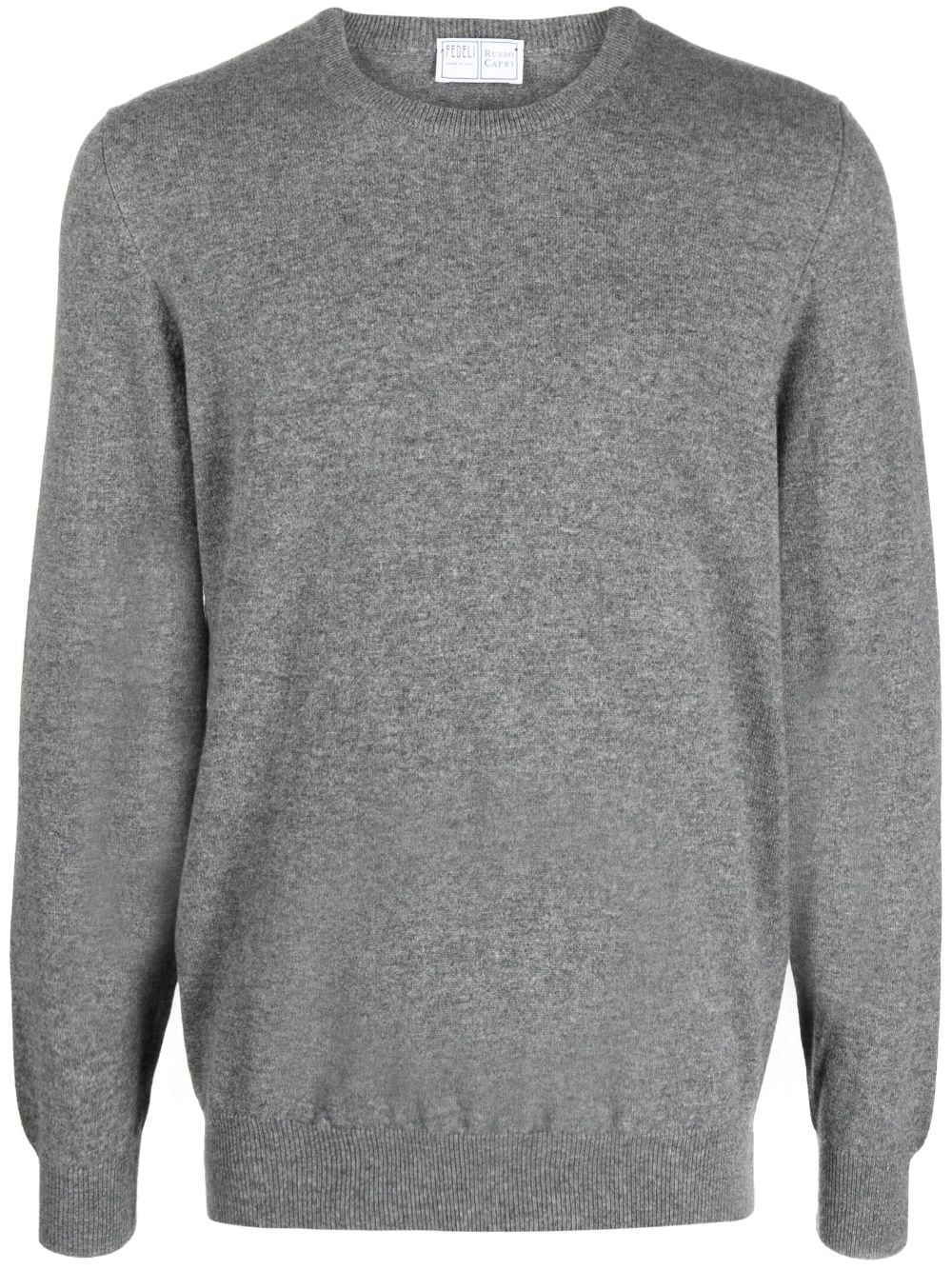 Fedeli crew-neck cashmere jumper - Grey von Fedeli