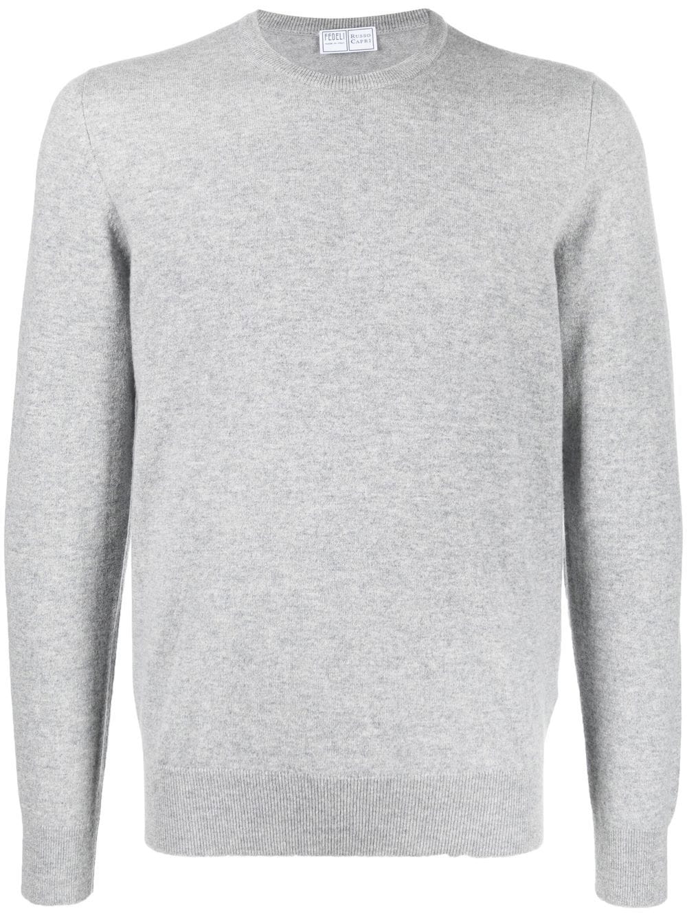 Fedeli crew-neck cashmere jumper - Grey von Fedeli