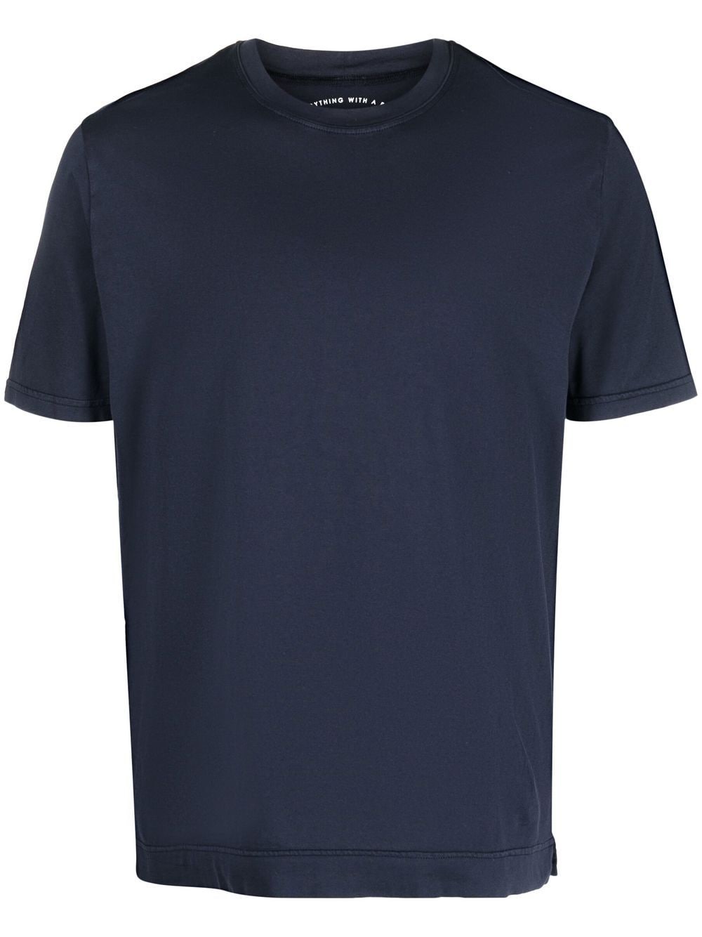 Fedeli crew-neck cotton T-shirt - Blue von Fedeli