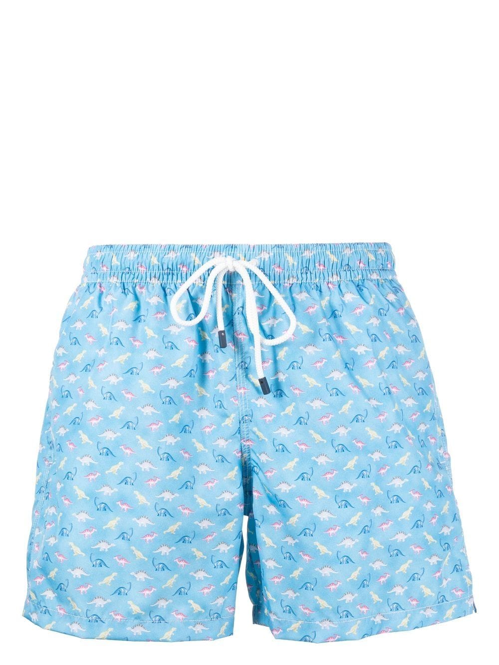 Fedeli dinosaur-print swim shorts - Blue von Fedeli