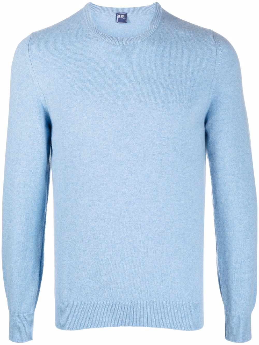 Fedeli fine cashmere jumper - Blue von Fedeli