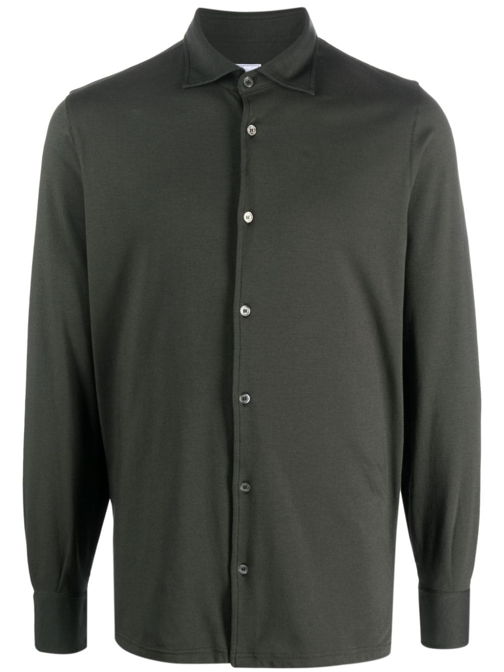 Fedeli long-sleeved jersey shirt - Green von Fedeli