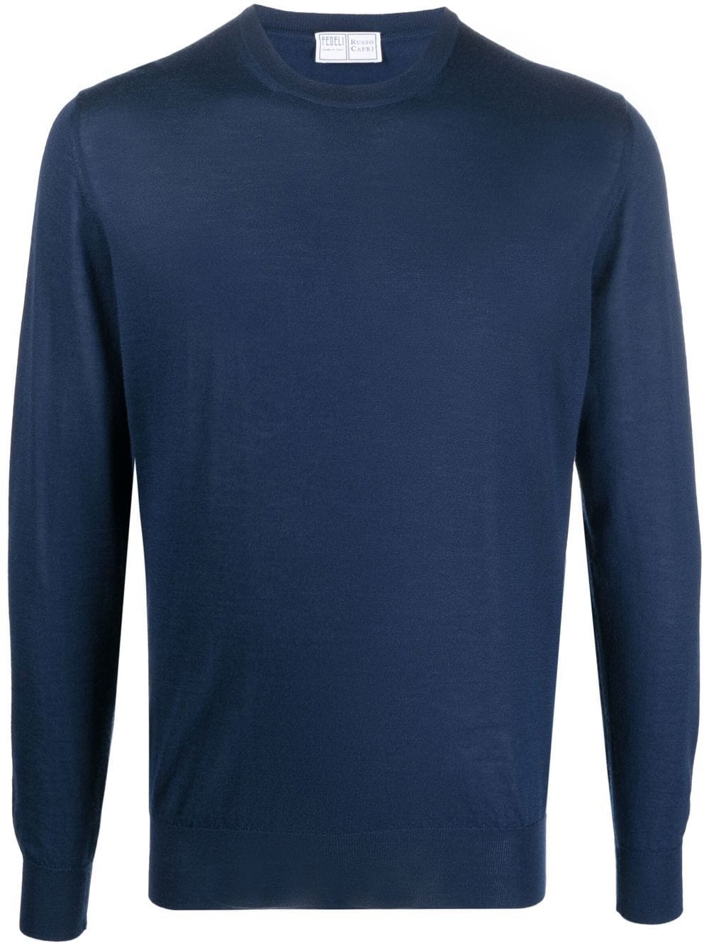 Fedeli round-neck jumper - Blue von Fedeli